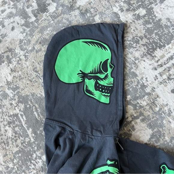 NWOT Zara Skeleton Jumpsuit Size 8-9 - Picture 4 of 5